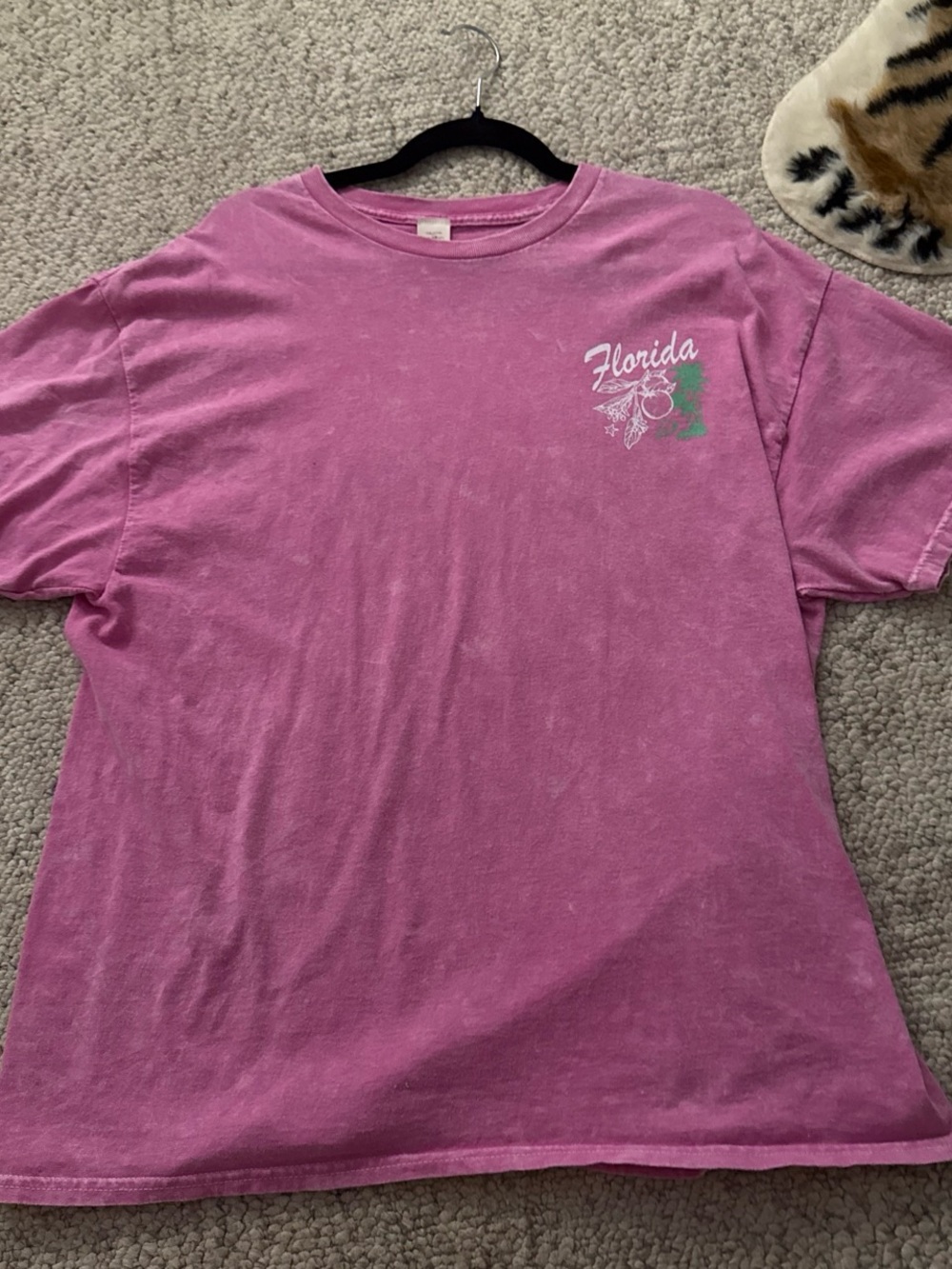 Altar'd State Pink Florida Graphic Short Sleeve Tee